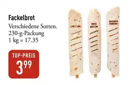 Galeria Markthalle Fackelbrot Angebot