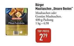 Galeria Markthalle Bürger Maultaschen „Unsere Besten“ Angebot