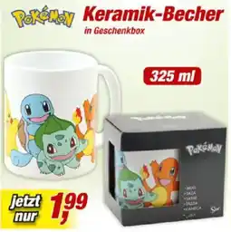 Posten Börse Pokémon Keramik-Becher Angebot
