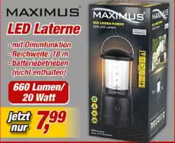 Posten Börse MAXIMUS LED Laterne Angebot