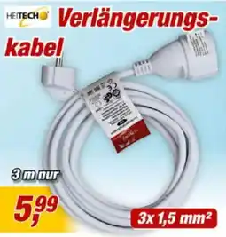 Posten Börse HEITECH Verlängerungskabel Angebot