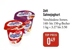 Galeria Markthalle Zott Sahnejoghurt Angebot