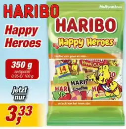 Posten Börse HARIBO Happy Heroes Angebot