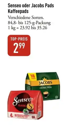 Galeria Markthalle Senseo oder Jacobs Pads Kaffee Angebot