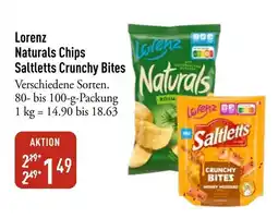 Galeria Markthalle Lorenz Naturals Chips Saltletts Crunchy Bites Angebot