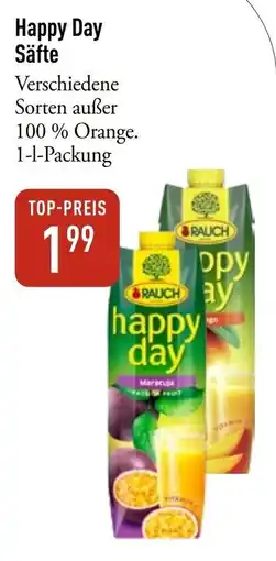 Galeria Markthalle Happy Day Säfte Angebot