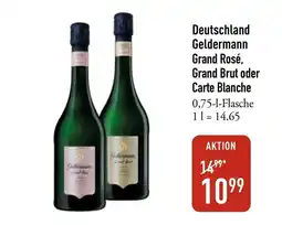 Galeria Markthalle Geldermann Grand Rosé, Grand Brut oder Carte Blanche Angebot
