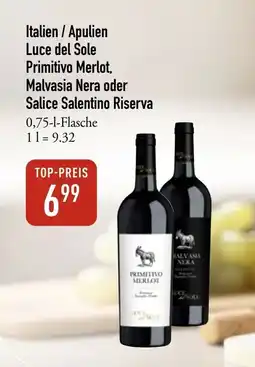 Galeria Markthalle Luce del Sole Primitivo Merlot Angebot