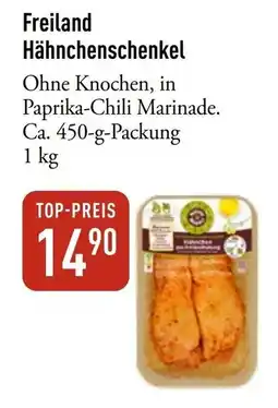 Galeria Markthalle Freiland Hähnchenschenkel Angebot