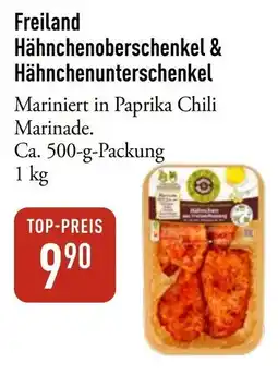 Galeria Markthalle Freiland Hähnchenoberschenkel & Hähnchenunterschenkel Angebot