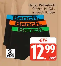 Marktkauf Bench herren retroshorts Angebot