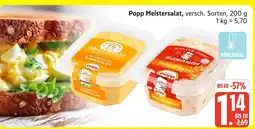 Marktkauf Popp meistersalat Angebot