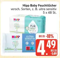 Marktkauf Hipp baby feuchttücher Angebot