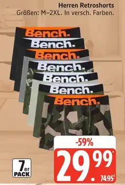 Marktkauf Bench. herren retroshorts Angebot