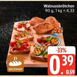 Marktkauf Backshop walnussbrötchen Angebot