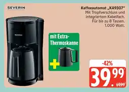 Marktkauf Severin kaffeeautomat „ka9307“ Angebot