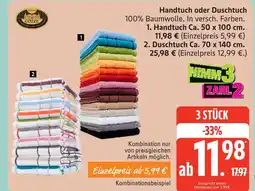 Marktkauf Gözze handtuch Angebot