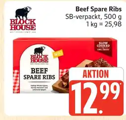 Marktkauf Block house beef spare ribs Angebot