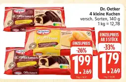 Marktkauf Dr. oetker 4 kleine kuchen Angebot