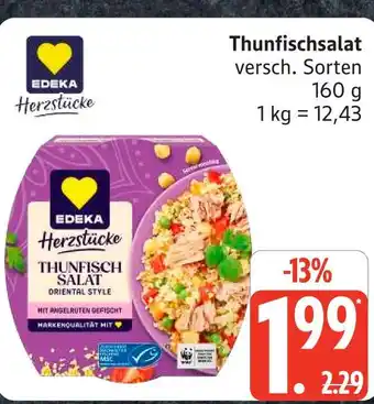 Marktkauf Edeka herzstücke thunfischsalat Angebot
