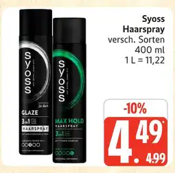 Marktkauf Syoss haarspray Angebot