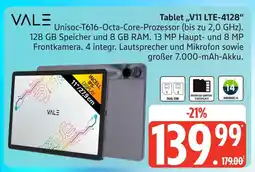 Marktkauf Vale tablet „v11 lte-4128“ Angebot