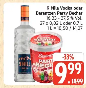Marktkauf 9 mile vodka Angebot