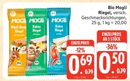 Marktkauf Bio mogli riegel Angebot