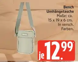 Marktkauf Bench umhängetasche Angebot