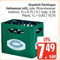 Marktkauf Staatlich fachingen heilwasser still Angebot