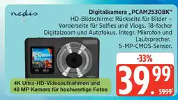 Marktkauf Nedis digitalkamera „pcam2530bk“ Angebot
