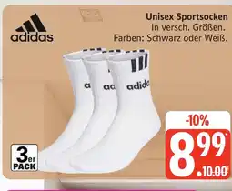 Marktkauf Adidas unisex sportsocken Angebot