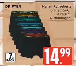 Marktkauf Drifter herren retroshorts Angebot