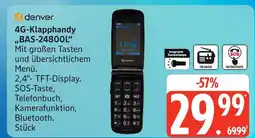 Marktkauf Denver 4g-klapphandy „bas-24800l“ Angebot