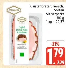 Marktkauf Steinhaus krustenbraten Angebot