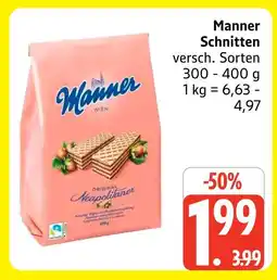 Marktkauf Manner schnitten Angebot