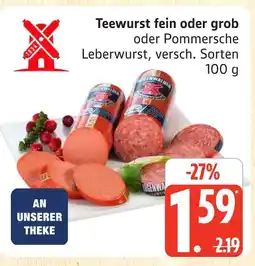 Marktkauf Teewurst fein Angebot