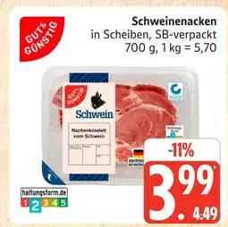Marktkauf Gut & günstig schweinenacken Angebot