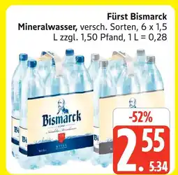 Marktkauf Fürst bismarck mineralwasser Angebot
