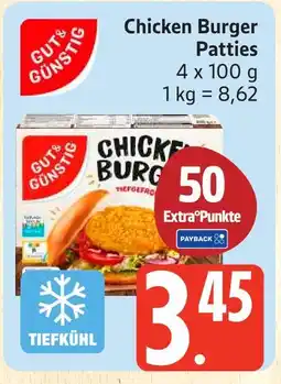 Marktkauf Gut & günstig chicken burger patties Angebot