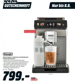 MediaMarkt Delonghi eletta explore cold brew ecam450.86.t Angebot