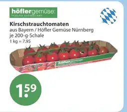 V Markt Höflergemüse kirschstrauchtomaten Angebot