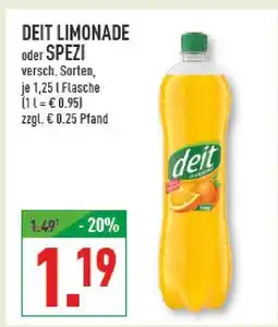 Marktkauf Deit limonade oder spezi Angebot