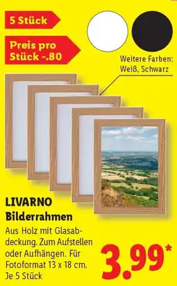 Lidl LIVARNO Bilderrahmen Angebot