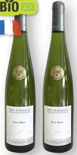 Scheck-in-Center 3 Collines Elsass Vin d’Alsace Domaine Reyser Les Trois Pinot Blanc Angebot