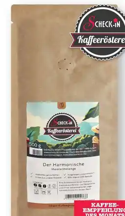 Scheck-in-Center Scheck-in Kaffeerösterei Der Harmonische Angebot