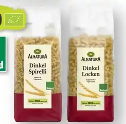 Scheck-in-Center Alnatura Bio Dinkel Teigwaren Angebot