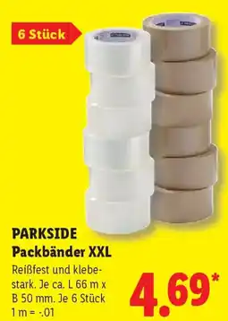 Lidl PARKSIDE Packbänder XXL Angebot