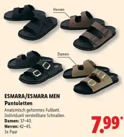 Lidl ESMARA/ESMARA MEN Pantoletten Angebot