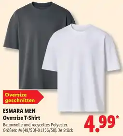 Lidl ESMARA MEN Oversize T-Shirt Angebot